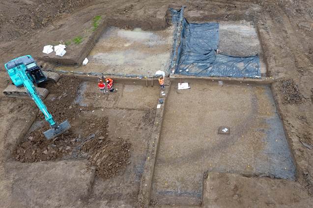 heiligdom opgraving zonnekalender bronstijd Tiel-Medel